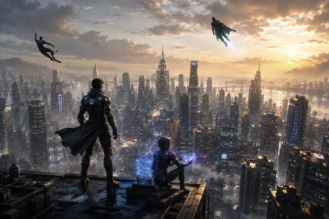 Open-World Superhero Games